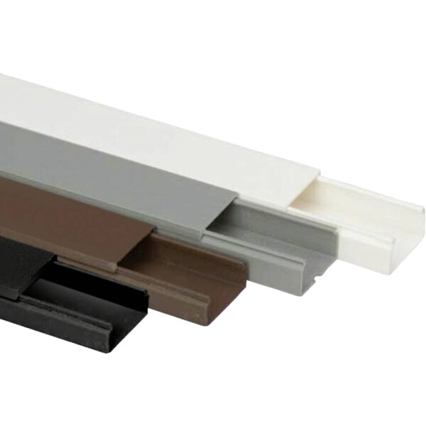 Heidemann 09957 káblová lišta (d x š x v) 2000 x 30 x 15 mm 1 ks antracitová; 09957