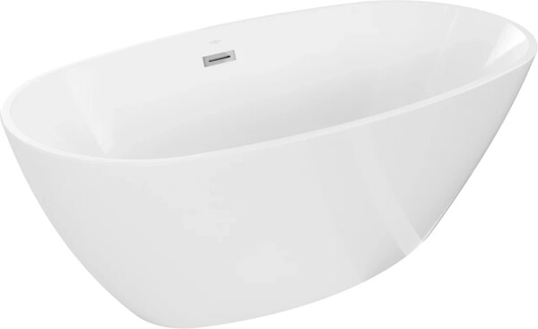 MEXEN - ERIS voľne stojaca vaňa 155x80, biela bez krytky prepadu a zátky 53441558000-SS