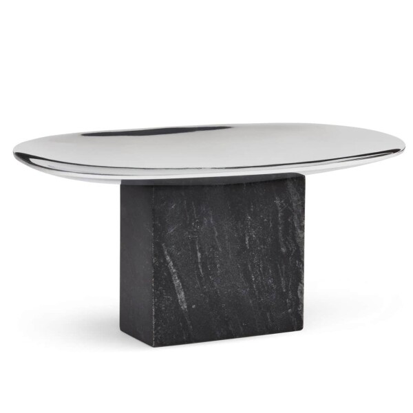 GEJST Servírovacia tácka na podstavci Sapoto Black