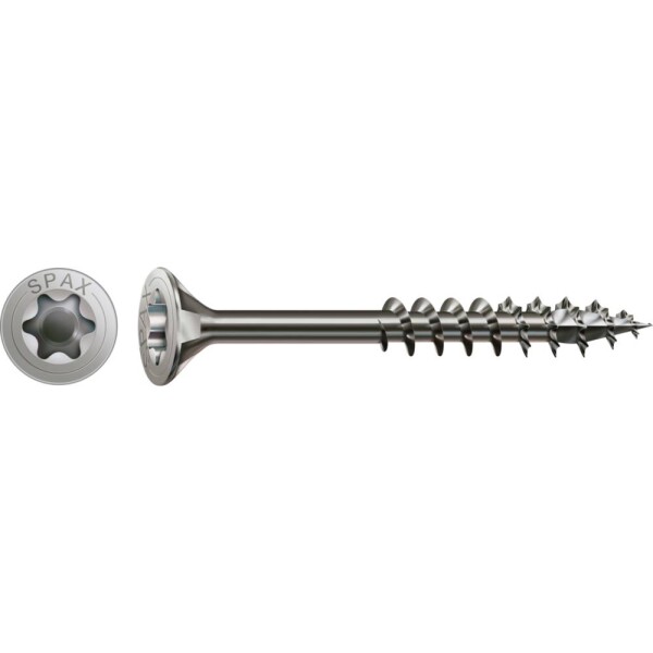 SPAX SPAX Seko-T-Tg 197000501203 skrutka do dreva 5 mm 120 mm Torx, vnútorná korunka šesťhranná Ušlechtilá ocel V2A nerezové 100 ks; 0197000501203