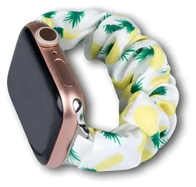 Hurtel Gumový remienok Ananás pre Apple Watch 38/40/41mm / Remienok / Motív ananás