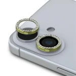Guess FIXED Glliter Ochrana Šošoviek pre iPhone 16/16 PLUS Gold (57983123487)