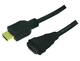LogiLink HDMI 1.4 čierna / Predlžovací kábel / HDMI M/F / 5 m / s Ethernetom (CH0058)