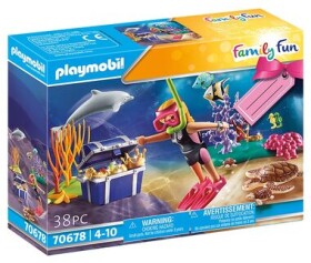 Playmobil® Family Fun 70678 Darčekový set Potápačka s pokladom