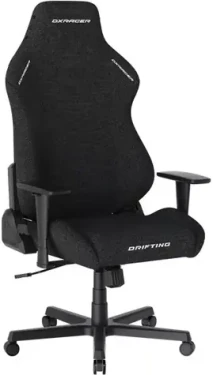 DXRacer DRIFTING Herná stolička čierna látková / 122-132 cm / látka / 125 kg / 3D-Područky (1053463)