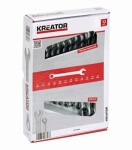 KREATOR KRT500009 / Sada očkoplochých kľúčov / 8-22mm / 12 ks (KRT500009)