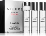 Chanel Allure Homme Sport - EDT náplň (3 x 20 ml) 60 ml