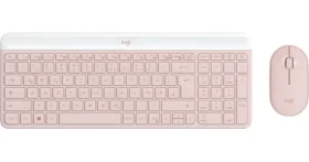 Logitech MK470 Slim Combo ružová / Set klávesnice a myši / Slim / Bezdrôtový (920-011314)
