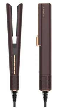 Garett Beauty AeroGlow hnedá / Žehlička na vlasy / Teplý aj studený vzduch / 5 teplôt / LCD displej (AeroGlow)