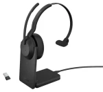 JABRA Evolve2 55 UC Mono + Link380a čierna / Mono slúchadlá / mikrofón / ANC / USB-C / Bluetooth (25599-889-989)