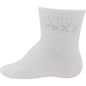VOXX ponožky Bamboo white 3 páry 14-17 120078