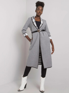 Dámsky kabát DHJ SK A5753.38X Grey - FPrice one size šedá