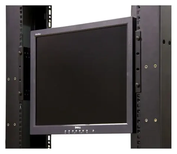 StarTech rámček pre montáž monitora do racku čierny / Rámček pre monitor / Rack 4U / oceľ (RKLCDBK)