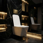 REA - Závesná WC misa Julio Rimless REA-C4803