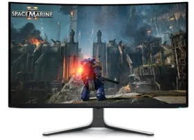 31.6" DELL AW3225QF Alienware curved biela / QD-OLED / 3840x2160 / 16:9 / 0.03ms / 1000cdm2 / HDMI / DP / USB-C (210-BLLV)
