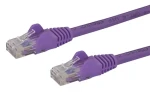 StarTech purpurová / Patch kábel UTP Cat6 / 5 m / RJ-45 / PoE / Snagless (N6PATC5MPL)