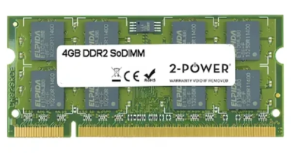 2-Power 4 GB / Operačná pamäť / DDR2 / SO-DIMM / 800 MHz / PC2-6400 / CL6 (MEM4303A)