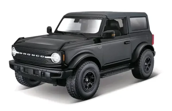 Maisto 2021 Ford Bronco Wildtrak metal čierna