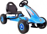 Super-Toys Gokart na pedále Koła Pompowane Hamulce/g203