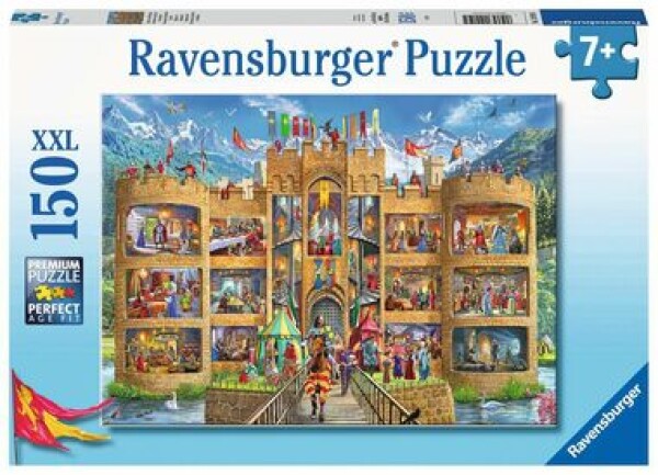 Ravensburger Pohľad na rytiersky hrad