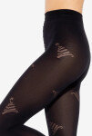 Pančuchy Gatta X-Mas Joy wz.01 50 den 5-XL nero 5-XL