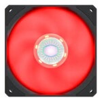 Cooler Master SickleFlow 120 LED červená / 120 mm / Rifle Bearing / 27 dB @ 1800 RPM / 4-pin (MFX-B2DN-18NPR-R1)