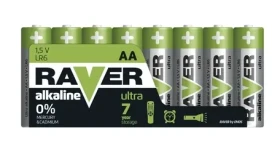 Raver B79218 / Alkalická batéria AA (LR6) / 8 ks (440410075091)