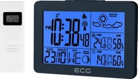 ECG MS 200 sivá / Meterologická stanica / 3x AAA (100001162195)