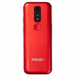 EVOLVEO EasyPhone LT + stojanček červená / 2.3 / SOS / microSDHC (EP-880-LTR)