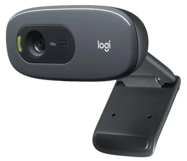 Logitech C270 HD / Webkamera / 1280x720px / 720p 30 fps / 3 MPx / Mikrofón / USB (960-000694)