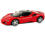 Elektrické autíčko R/C Ferrari SF90 1:14 Rastar v červenej farbe