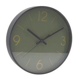 House Doctor Nástenné hodiny Dark Green Ø 25 cm