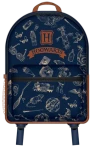 BLUESKY Batoh Harry Potter Navy Gold / Školský batoh / 37x25x13 cm (HP719892EPM)