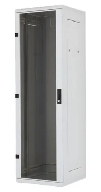 Triton RMA 27U/600x800 sivý / Stojanový rozvádzač / 19" / zváraný / sklenené dvere / nosnosť 800 kg (RMA-27-A68-CAX-N1)