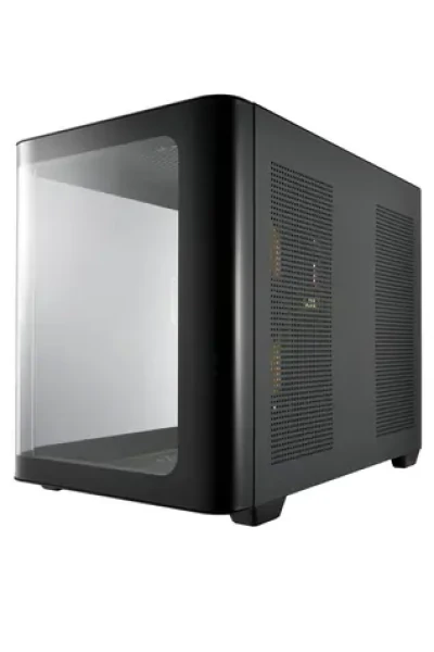 Fortron FSP S380-BA čierna / PC skriňa / Micro ATX / bez zdroja / ARGB / priehľadná bočnica (POC0000242)