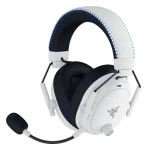 Razer BlackShark V3 Pro for PlayStation biela/čierna / Herné slúchadlá s mikrofónom / ANC / 2.4GHz / Bluetooth / USB-C (RZ04-05400600-R3G1)