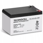 Technocell TCL12-12 TECHNOCELL akumulátor AGM 12V 12Ah