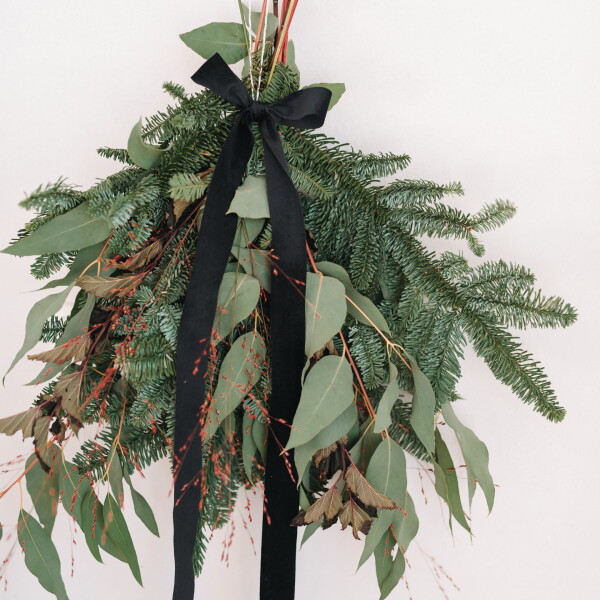 Bella Rose Zamatová stuha 3 cm – čierna (9 m)