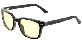 Gunnar Muir Ebony / Herné okuliare / jantárové sklá / BLF 65 / Gunnar focus (MUR-12301)