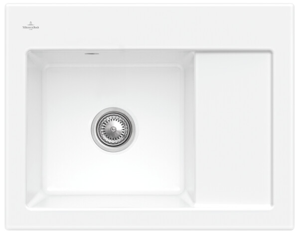 VILLEROY & BOCH VILLEROY & BOCH - Keramický drez Villeroy &amp; Boch Subway 45 Compact, 331201R1 White Alpin 331201R1