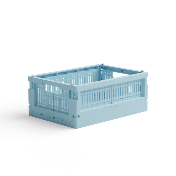 Made Crate Skladacia prepravka Crystal Blue - mini