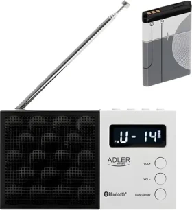 Adler AD 1908 / Prenosné rádio / AM / FM / PLL (AD 1908)