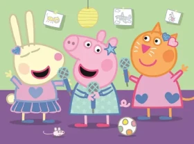 Trefl - Puzzle - Prasiatko Peppa: Karaoke