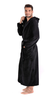 Milano župan s kapucňou 3130 čierny - Vestis M