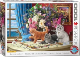 EUROGRAPHICS Puzzle Skladajúce mačiatka