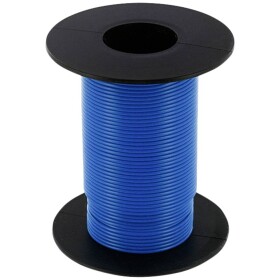 Econ connect KL025BL25 opletenie / lanko, 1 x 0.25 mm², modrá, 25 m; KL025BL25