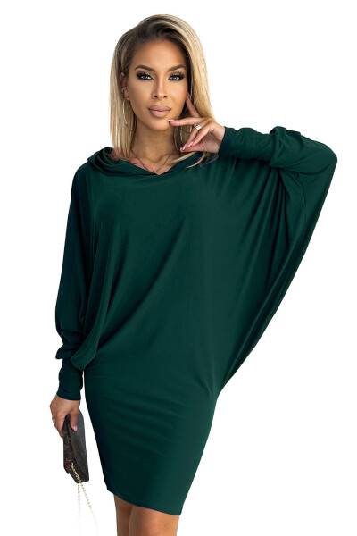 Dámske šaty 400-1 - NUMOCO Zelená L/XL