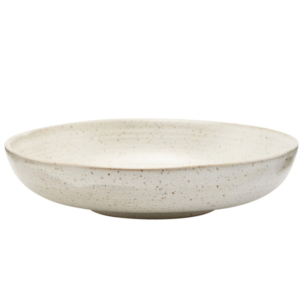 House Doctor Hlboký tanier Pion Grey/White 19 cm