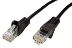 Goobay čierna / Patch kábel UTP CAT5e / 2 m (68647)