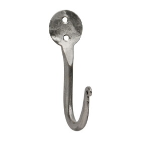 Ib Laursen Kovový vešiak Silver Single 9,5 cm